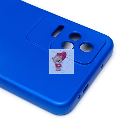 Чехол-накладка для Xiaomi Poco F4 (синий) Activ Full Original Design