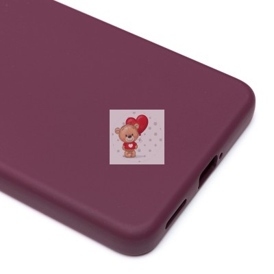 Чехол-накладка для Xiaomi Poco F4 (бордовый) Activ Full Original Design