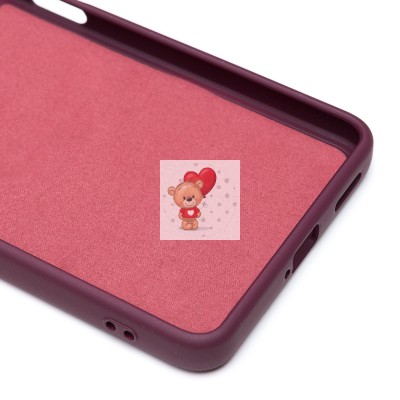 Чехол-накладка для Xiaomi Poco F4 (бордовый) Activ Full Original Design