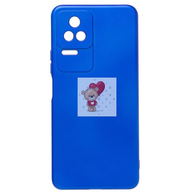 Чехол-накладка для Xiaomi Poco F4 (темно-синий) Activ Full Original Design