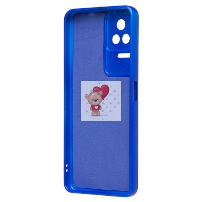 Чехол-накладка для Xiaomi Poco F4 (темно-синий) Activ Full Original Design