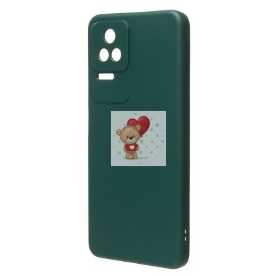 Чехол-накладка для Xiaomi Poco F4 (темно-зеленый) Activ Full Original Design