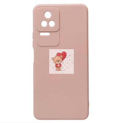 Чехол-накладка для Xiaomi Poco F4 (цвет пыльной розы) Activ Full Original Design