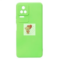 Чехол-накладка для Xiaomi Poco F4 (зеленый) Activ Full Original Design