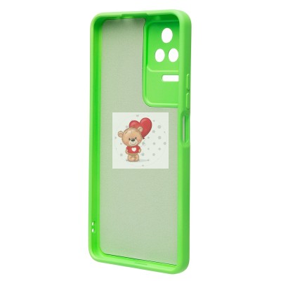 Чехол-накладка для Xiaomi Poco F4 (зеленый) Activ Full Original Design