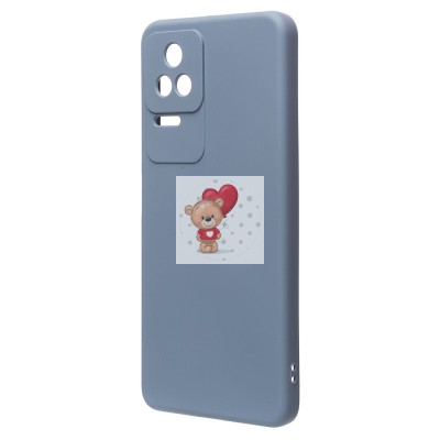 Чехол-накладка для Xiaomi Poco F4 (серый) Activ Full Original Design