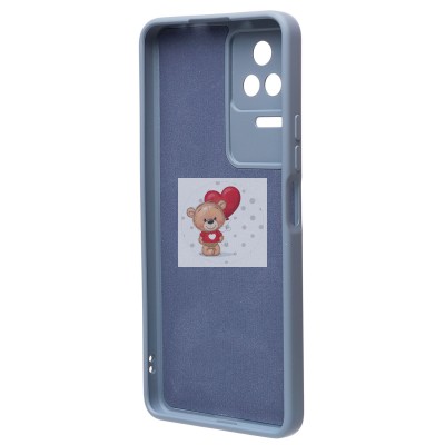 Чехол-накладка для Xiaomi Poco F4 (серый) Activ Full Original Design