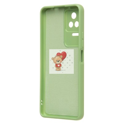 Чехол-накладка для Xiaomi Poco F4 (светло-зеленый) Activ Full Original Design