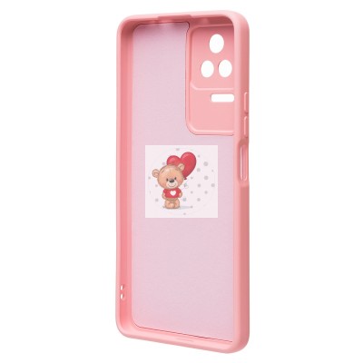 Чехол-накладка для Xiaomi Poco F4 (светло-розовый) Activ Full Original Design