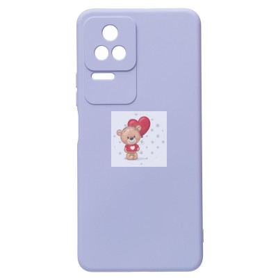 Чехол-накладка для Xiaomi Poco F4 (светло-фиолетовый) Activ Full Original Design