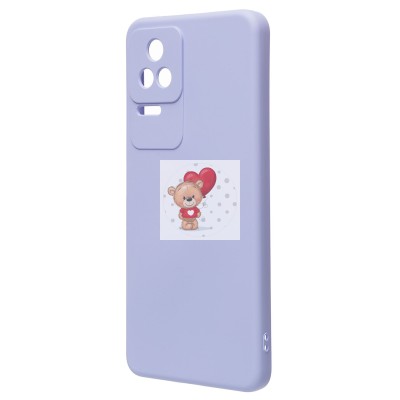 Чехол-накладка для Xiaomi Poco F4 (светло-фиолетовый) Activ Full Original Design