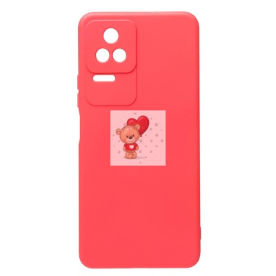 Чехол-накладка для Xiaomi Poco F4 (розовый) Activ Full Original Design