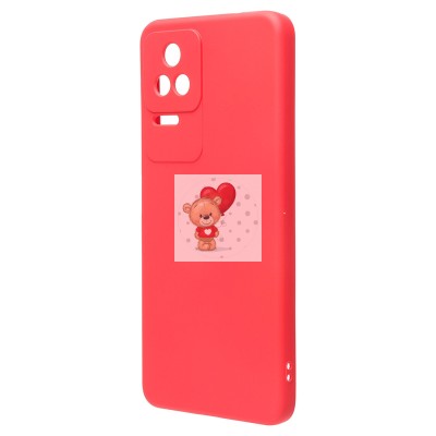 Чехол-накладка для Xiaomi Poco F4 (розовый) Activ Full Original Design