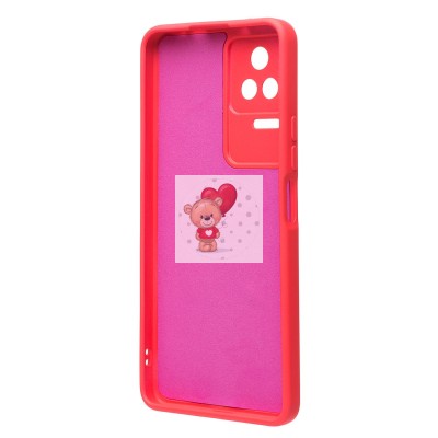 Чехол-накладка для Xiaomi Poco F4 (розовый) Activ Full Original Design