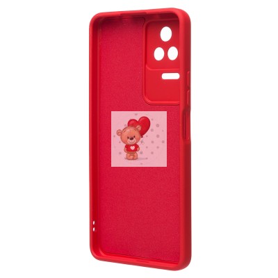 Чехол-накладка для Xiaomi Poco F4 (красный) Activ Full Original Design