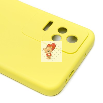 Чехол-накладка для Xiaomi Poco F4 (желтый) Activ Full Original Design