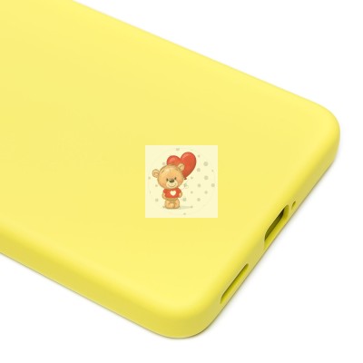 Чехол-накладка для Xiaomi Poco F4 (желтый) Activ Full Original Design