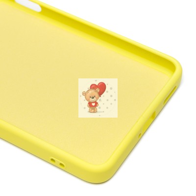 Чехол-накладка для Xiaomi Poco F4 (желтый) Activ Full Original Design