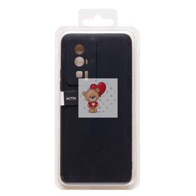 Чехол-накладка для Xiaomi Poco F5 Pro (черный) Activ Full Original Design Чехол-накладка для Xiaomi Poco F5 Pro (черный) Activ Full Original Design