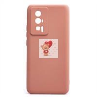 Чехол-накладка для Xiaomi Poco F5 Pro (цвет пыльной розы) Activ Full Original Design