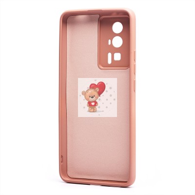 Чехол-накладка для Xiaomi Poco F5 Pro (цвет пыльной розы) Activ Full Original Design