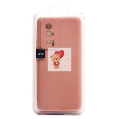 Чехол-накладка для Xiaomi Poco F5 Pro (цвет пыльной розы) Activ Full Original Design