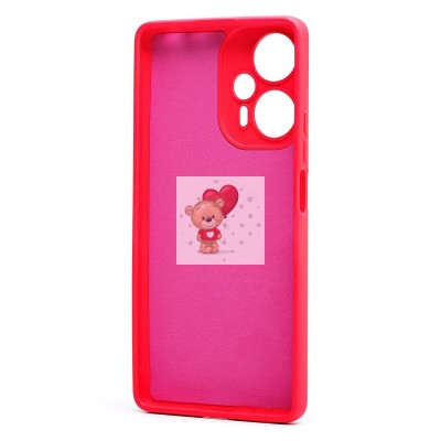 Чехол-накладка для Xiaomi Poco F5 (розовый) Activ Full Original Design