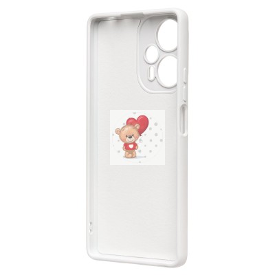 Чехол-накладка для Xiaomi Poco F5 (белый) Activ Full Original Design