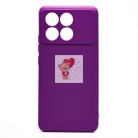 Чехол-накладка для Xiaomi Poco F6 Pro (фиолетовый) Activ Full Original Design