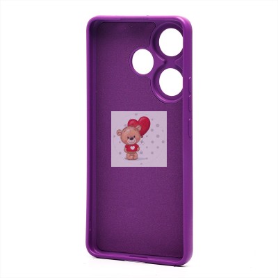 Чехол-накладка для Xiaomi Poco F6 (фиолетовый) Activ Full Original Design