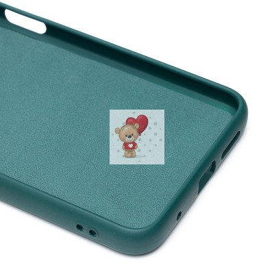 Чехол-накладка для Xiaomi Poco M4 Pro 4G (темно-зеленый) Activ Full Original Design