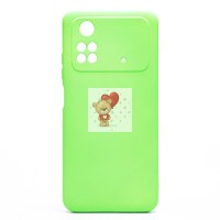 Чехол-накладка для Xiaomi Poco M4 Pro 4G (зеленый) Activ Full Original Design Чехол-накладка для Xiaomi Poco M4 Pro 4G (зеленый) Activ Full Original Design