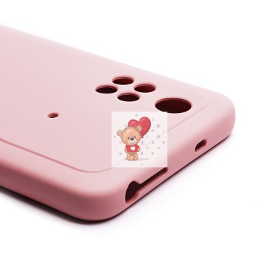 Чехол-накладка для Xiaomi Poco M4 Pro 4G (светло-розовый) Activ Full Original Design
