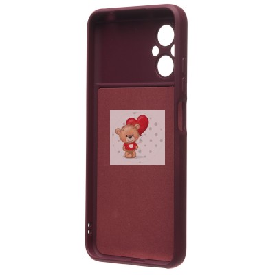 Чехол-накладка для Xiaomi Poco M5 (бордовый) Activ Full Original Design Чехол-накладка для Xiaomi Poco M5 (бордовый) Activ Full Original Design