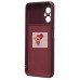 Чехол-накладка для Xiaomi Poco M5 (бордовый) Activ Full Original Design Чехол-накладка для Xiaomi Poco M5 (бордовый) Activ Full Original Design