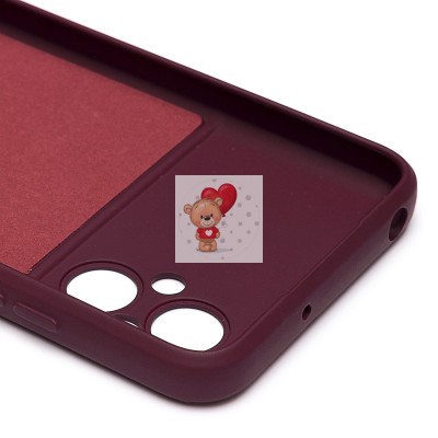 Чехол-накладка для Xiaomi Poco M5 (бордовый) Activ Full Original Design Чехол-накладка для Xiaomi Poco M5 (бордовый) Activ Full Original Design