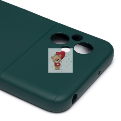 Чехол-накладка для Xiaomi Poco M5 (темно-зеленый) Activ Full Original Design Чехол-накладка для Xiaomi Poco M5 (темно-зеленый) Activ Full Original Design