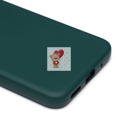 Чехол-накладка для Xiaomi Poco M5 (темно-зеленый) Activ Full Original Design Чехол-накладка для Xiaomi Poco M5 (темно-зеленый) Activ Full Original Design