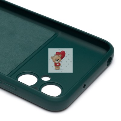 Чехол-накладка для Xiaomi Poco M5 (темно-зеленый) Activ Full Original Design Чехол-накладка для Xiaomi Poco M5 (темно-зеленый) Activ Full Original Design