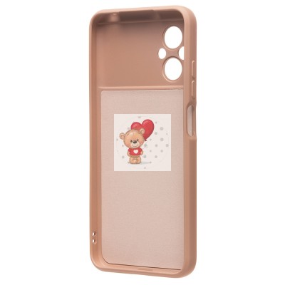 Чехол-накладка для Xiaomi Poco M5 (цвет пыльной розы) Activ Full Original Design