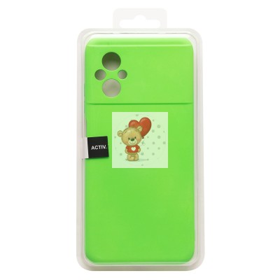 Чехол-накладка для Xiaomi Poco M5 (зеленый) Activ Full Original Design