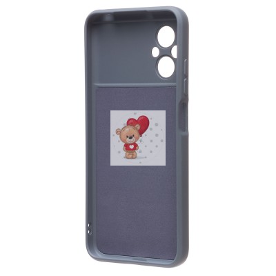 Чехол-накладка для Xiaomi Poco M5 (серый) Activ Full Original Design Чехол-накладка для Xiaomi Poco M5 (серый) Activ Full Original Design