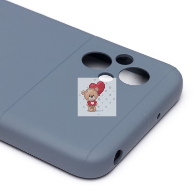 Чехол-накладка для Xiaomi Poco M5 (серый) Activ Full Original Design Чехол-накладка для Xiaomi Poco M5 (серый) Activ Full Original Design