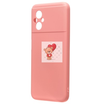 Чехол-накладка для Xiaomi Poco M5 (светло-розовый) Activ Full Original Design