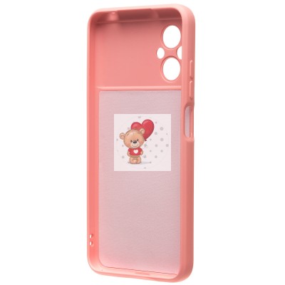 Чехол-накладка для Xiaomi Poco M5 (светло-розовый) Activ Full Original Design