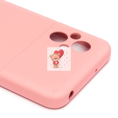 Чехол-накладка для Xiaomi Poco M5 (светло-розовый) Activ Full Original Design