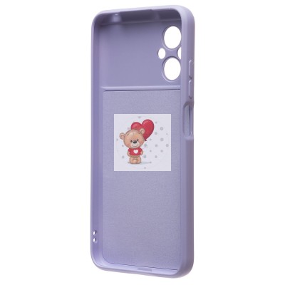 Чехол-накладка для Xiaomi Poco M5 (светло-фиолетовый) Activ Full Original Design