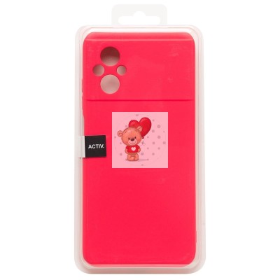Чехол-накладка для Xiaomi Poco M5 (розовый) Activ Full Original Design