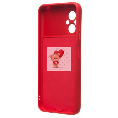 Чехол-накладка для Xiaomi Poco M5 (красный) Activ Full Original Design