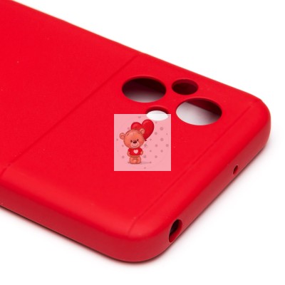 Чехол-накладка для Xiaomi Poco M5 (красный) Activ Full Original Design